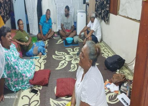 St Patrick community working as a barrack on housing blocks - Tevita Naikasowalu