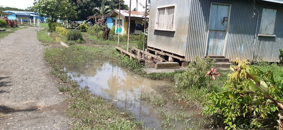 Votua Village school and Church in the background - Photo: Fr Patrick Colgan