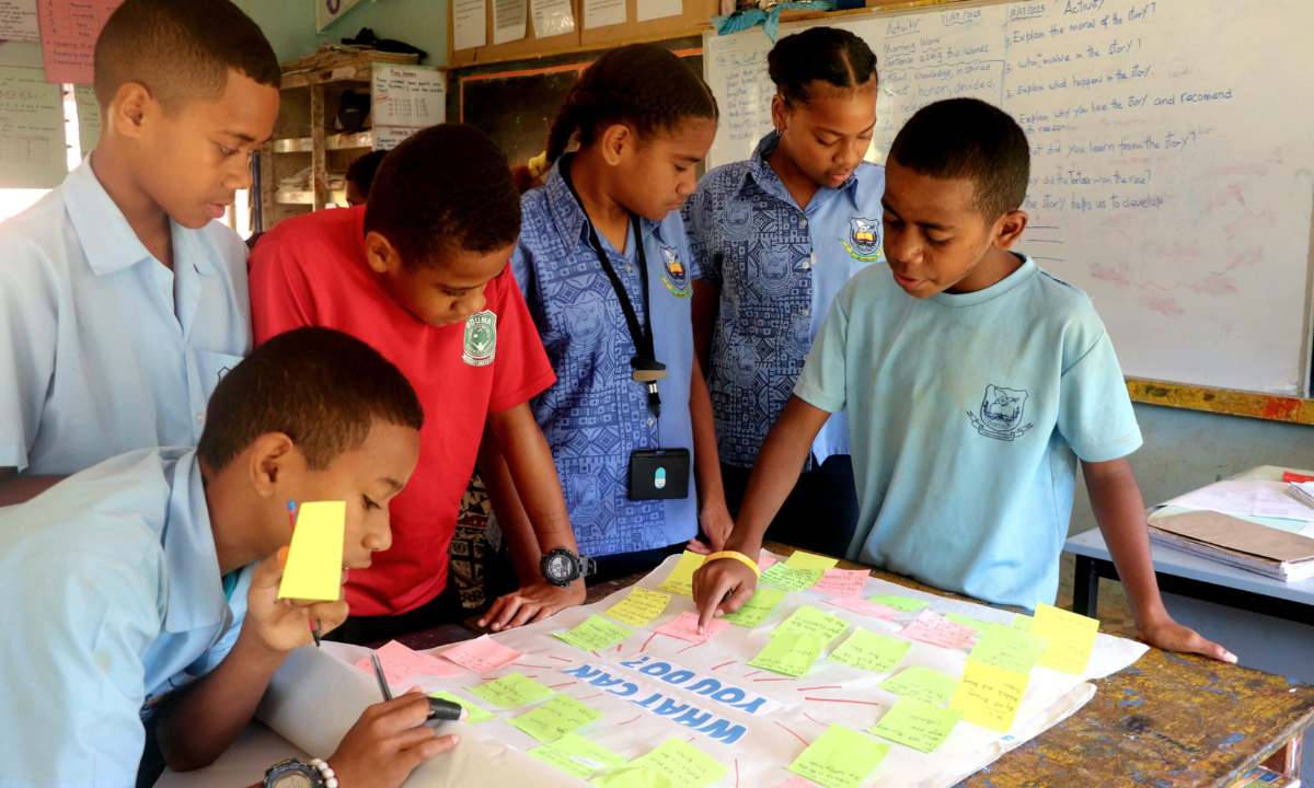 In Fiji, the Ministry of Education has dedicated a national week-long program in all schools to raise awareness on this pressing issue, with the theme; “Be Responsible, Make the Right Choice and Stay Away from Drugs.” Photo: Noa Tuivunilagi