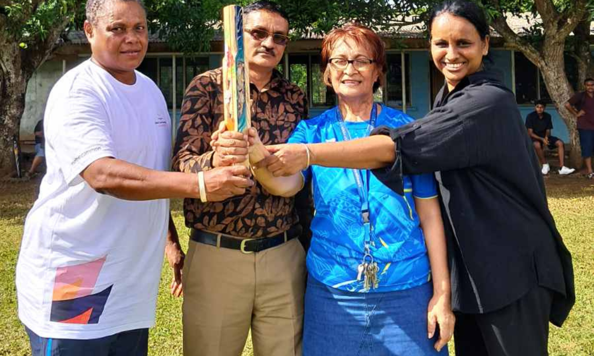Commonwealth Games Torch. Photo: Margie Muller