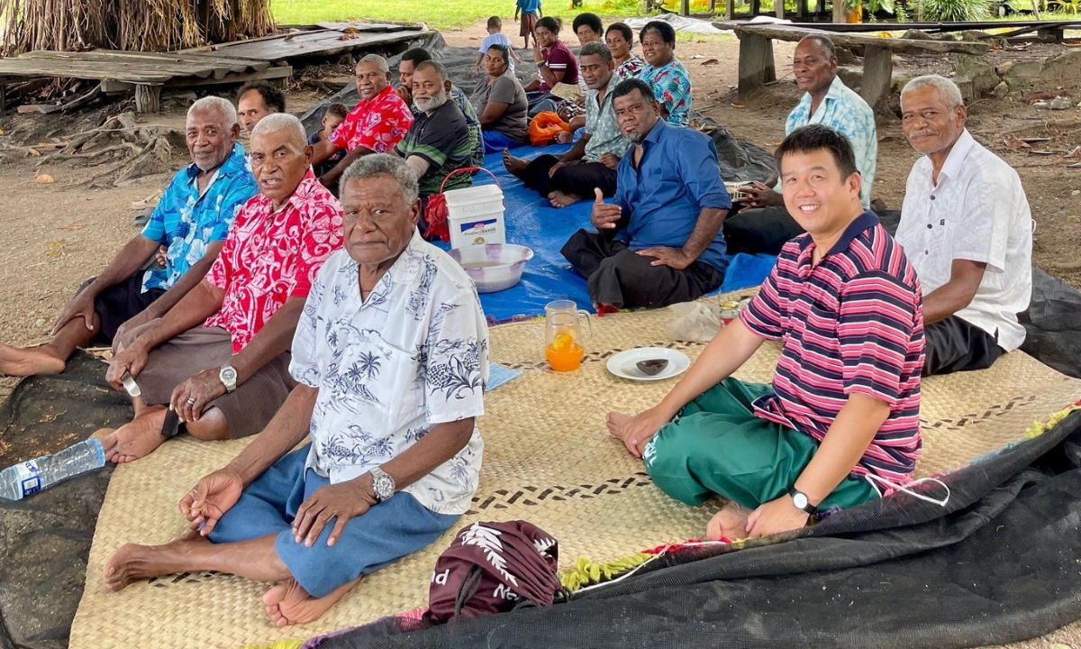 As a Columban Missionary Priest, Fr Carlo had to adjust to a new way of life and cross boundaries of language, culture, and food in order to answer God’s call and journey with the people and communities he was sent to mission beside. Photo: Fr Carlo Jung SSC