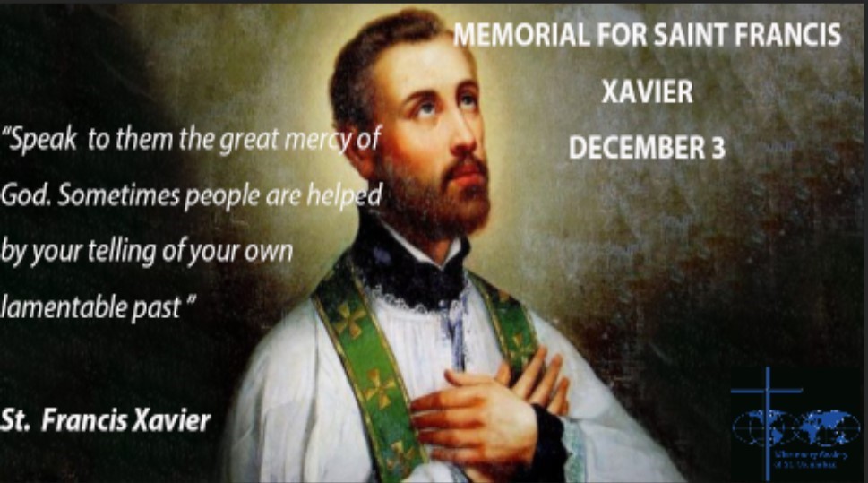 St Francis Xavier - Dec 3