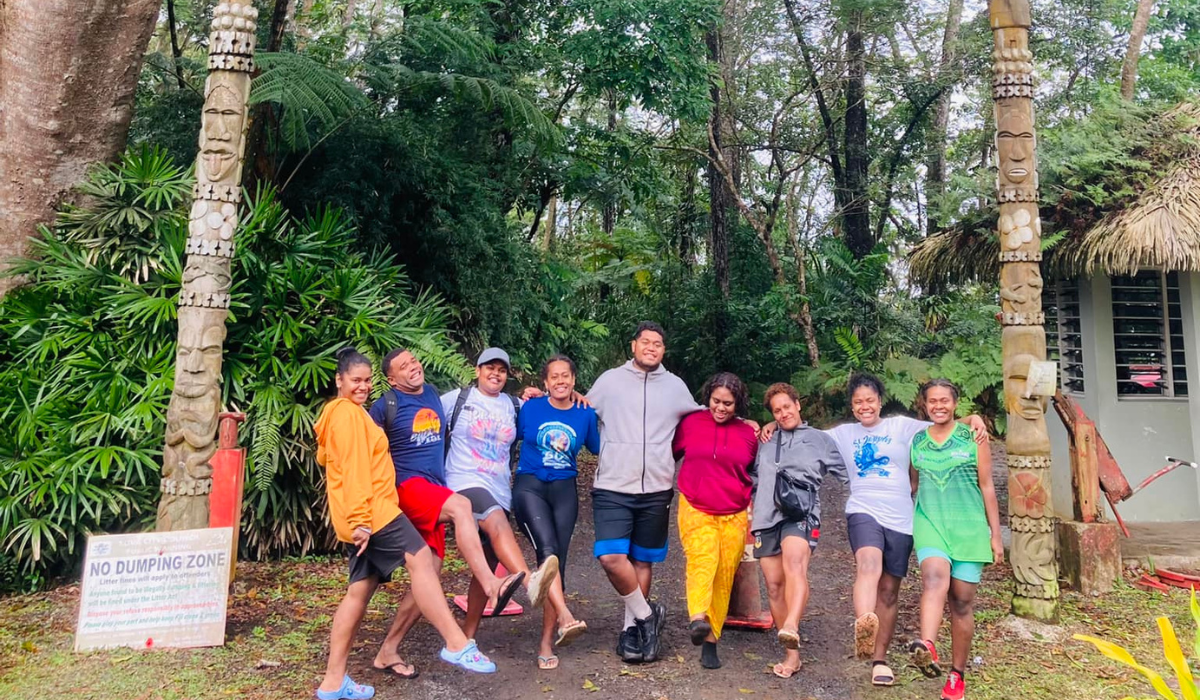 Youths taking part in the Season of Creation activities - Photo: Ioane Nawaikula