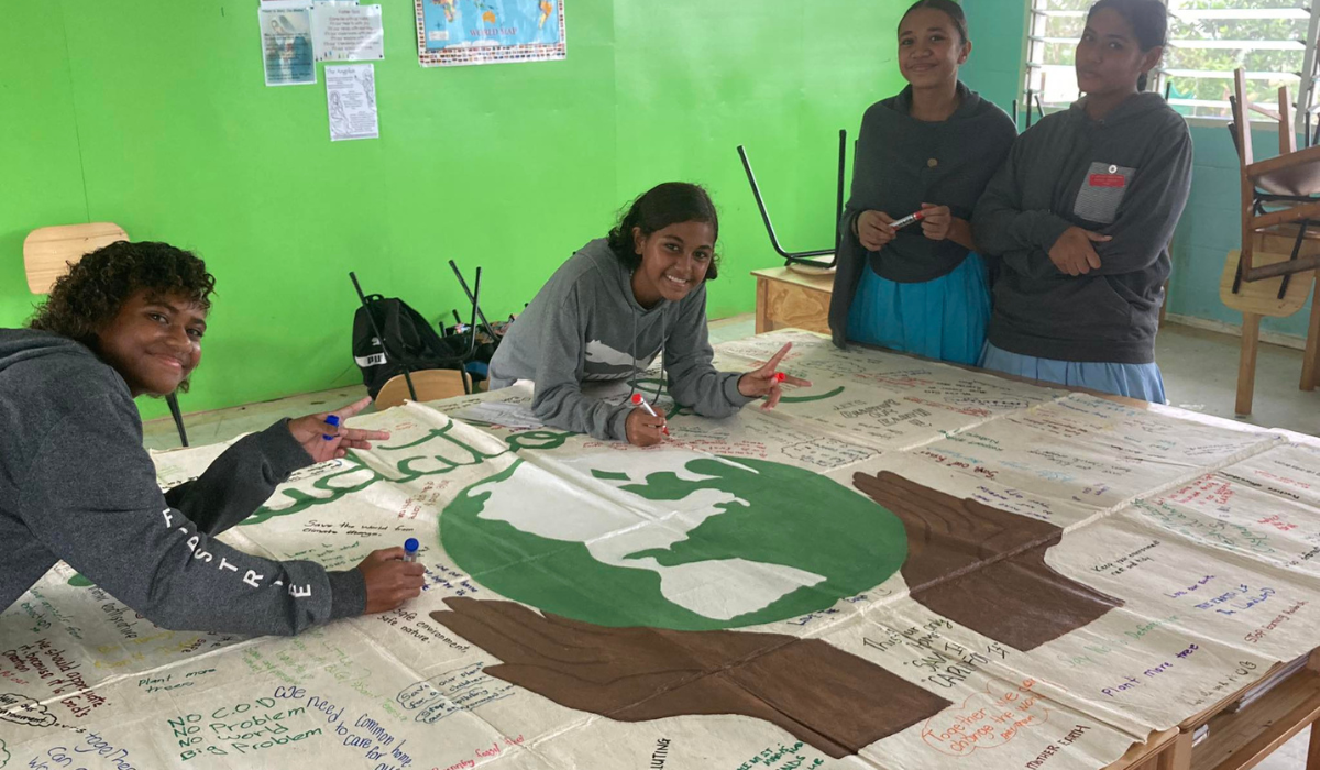 Students from St John Bosco in Makoi – Photo: Ioane Nawaikula