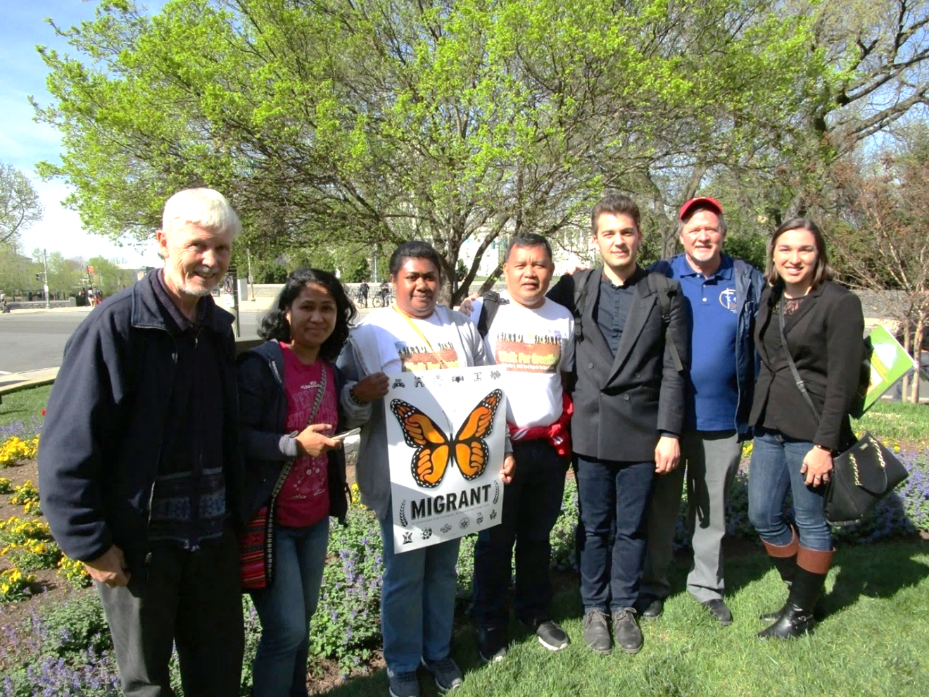 Lay missionaries, Ordained and Lay Co-worker in the US region (Elpaso side). - Photo: Sainiana Tamatawale