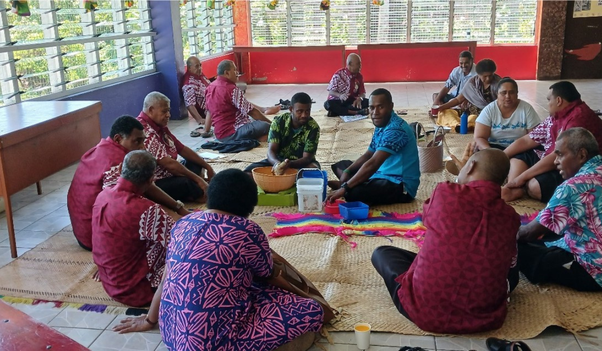 Social gathering on Mission Sunday. Photo: Pescila Magdalin.
