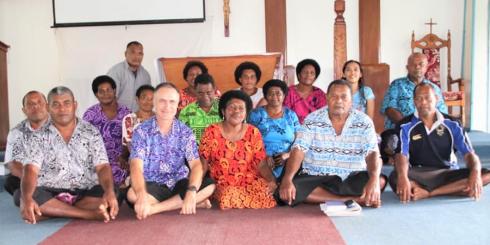 Fr. Pat, Jake, Vasakula and Columban companions in Dogoru