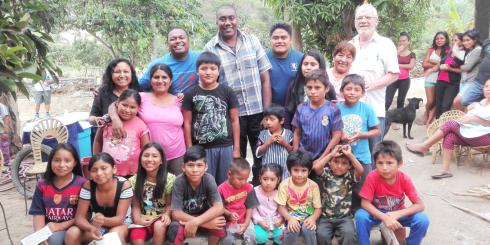 visiting communities in the cieras [mountain regions]