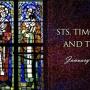 Memorial of St. Timothy and St. Titus, Bishops