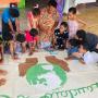 Working with the children of St Pius