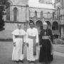 Bishop Pierce, Archbishop Petero Mataca and Bishop Foley, 1974