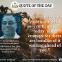 Quote of the Day by Fr. Beniata Bakatete Koririntetaake
