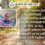 Quote of the Day by Fr. Ioani Vodosiro
