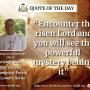 Quote of the Day  By Fr. Beniata Korintetake