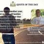 Quote of the Day By: Fr. Beniata Bakatete Koririntetaake